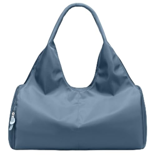Forestfish Gym Bag For Women With Shoes Compartment & Wet Dry - color: Navy
