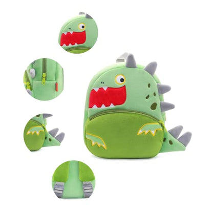 NICE CHOICE Cute Toddler Backpack Toddler Bag Mini Travel Bag for Girl Boy 2-6 Years(Cute Dinosaur) - color: Cute Dinosaur