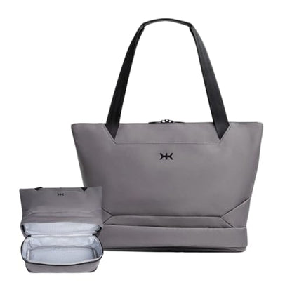 Knack Expandable Laptop Tote, 16-Inch Laptop, 18L-26L - color: Alloy Gray, style: Laptop Tote