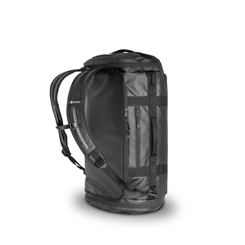 WANDRD CARRYALL 30L Travel Duffel Bag, Black, Backpack Straps - color: Black, size: 30L