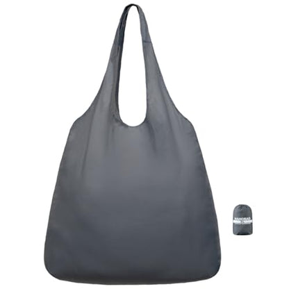 Nanobag XL 25L Tote Foldable Packable Reusable Grocery Shopping Bag - color: Gray
