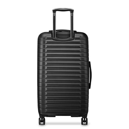 DELSEY PARIS Cruise 3.0, 26 Inch Checked Trunk Luggage, Black - color: Black, size: Checked 26 Inch Trunk