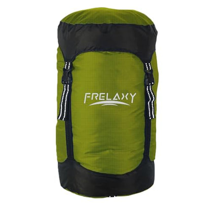 Frelaxy Compression Sack, 40% More Space! Sleeping Bag Stuff Sack - color: Army Green, size: Large