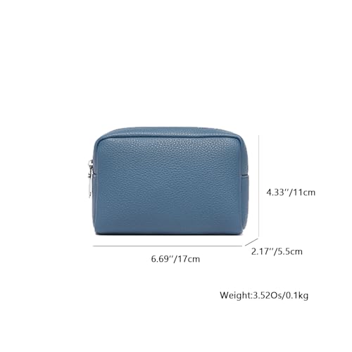 Makeup Bag for Purse Travel Cosmetic Bag (PU Brussels Sprouts) - color: Brussels Sprouts