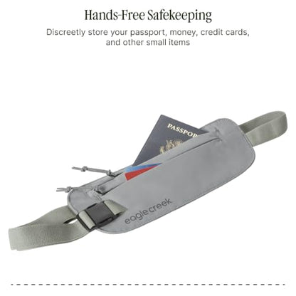 Eagle Creek Undercover RFID Money Belt, Storm Grey - color: Grey