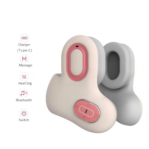Travel Neck Support Pillow Noise Cancel Heat Vibration Massage