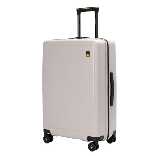 Travelhouse 20" Carry-On Luggage with Spinner Wheels & TSA Lock - color: BEIGE, style: 20-inch Carry-on