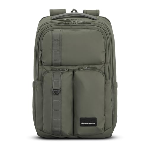 High Sierra Lineage Travel Backpack - Olive - color: Olive, size: Travel Backpack