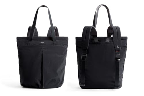 Bellroy Lite Totepack 18L, Lightweight Tote Backpack - Black - color: Black