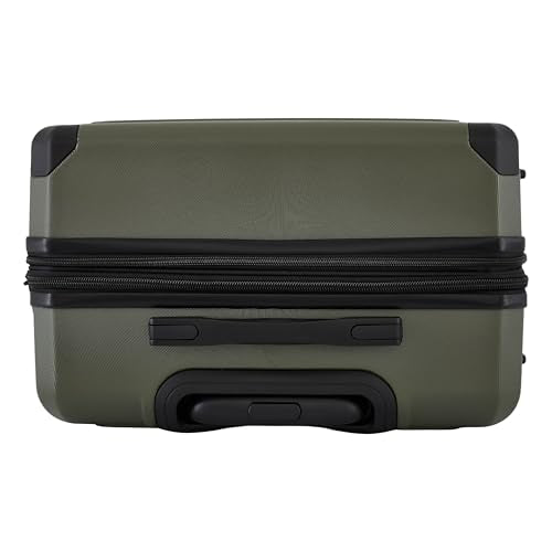 Wrangler ATG Trailway Expandable Hardside Luggage, Winter Moss, 22" Carry-On - color: Winter Moss