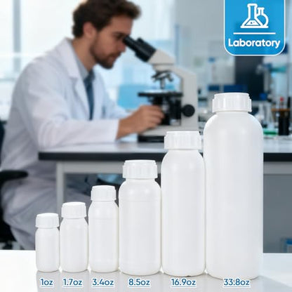 2Pack 16.8oz (500ml) Food-Grade Plastic Travel Bottles - Stackable Empty Small Containers with Lids & Caps, EVOH High Barrier Leak Proof Storage for Toiletries & Homemade Sauces - size: 16.8oz(500ml)