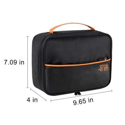 Organizer Bag Big Case Cable Electronic Devices Travel Pouch USB Charger Accessories Mouse Phone SD Power Bank Earphone - color: Navy Blue