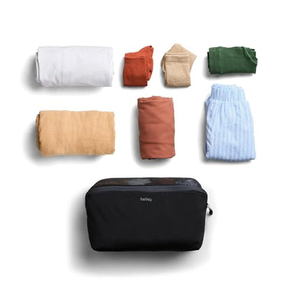 Bellroy Packing Cube, 4L Travel Organizer Pouch - Black - color: Black