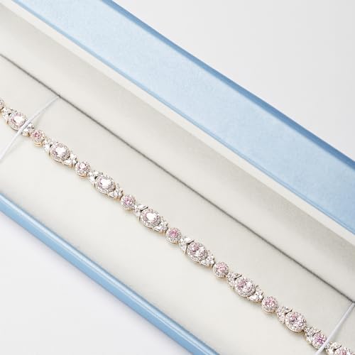 Oirlv Blue Long Necklace Storage Box - color: Sky Blue, size: Long Chain Box