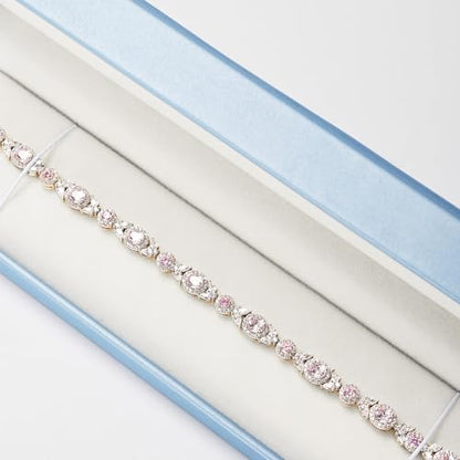 Oirlv Blue Long Necklace Storage Box - color: Sky Blue, size: Long Chain Box