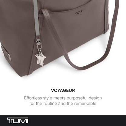 TUMI Voyageur Q Tote, Lightweight Travel Tote - color: Mink