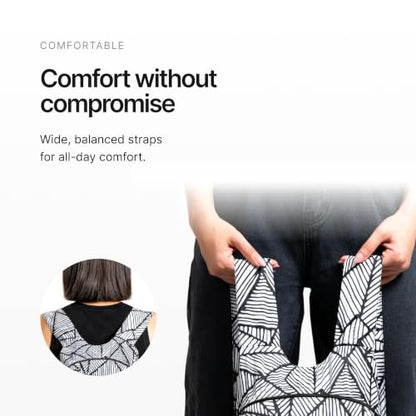 Nanobag Daypack 16L Ultralight Packable Foldable Travel Backpack for Hiking - color: Vivid Garden