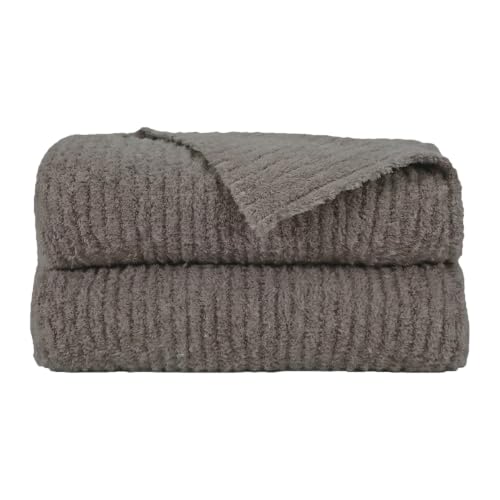 Big Blanket Co Premier Plush Oversized Blanket 6x6 ft Black - color: Black, size: 6' x 6' Premier Plush