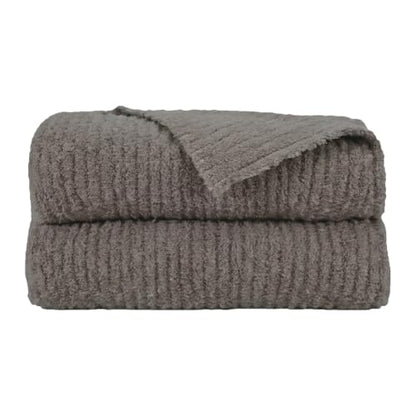 Big Blanket Co Premier Plush Oversized Blanket 6x6 ft Black - color: Black, size: 6' x 6' Premier Plush