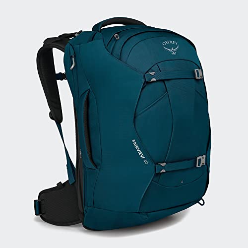 Osprey Fairview 40L Women's Travel Backpack, Night Jungle Blue - color: Night Jungle Blue, style: 40l