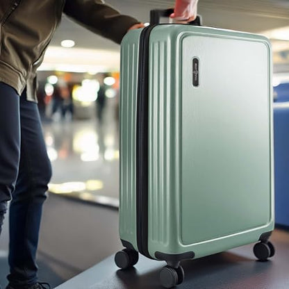 TRAVELARIM 28 Inch Luggage with Spinner Wheels, Hard Shell Suitcase with TSA Locks for Luggage, Travel Large Suitcase, Expandable Hard Shell Suitcases, Sage Green - color: Sage Green, size: Large 28-Inch Checked
