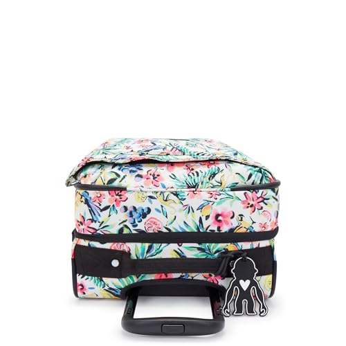 Kipling Women's Spontaneous Small Prt Softside Spinner Wheel Luggage, Integrated TSA Accepted Lock - color: Cocktail Floral, size: Small