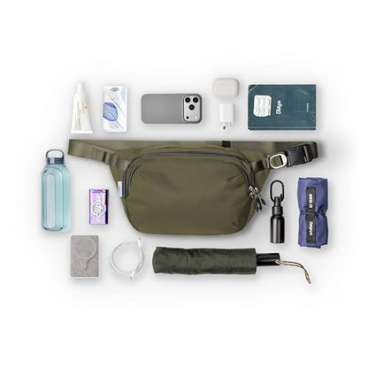 orbitkey Urban Sling Plus Crossbody Bag - Olive - color: Olive, size: Urban Sling Plus