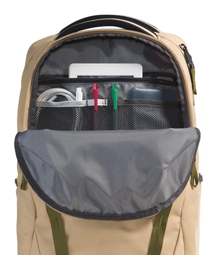 The North Face Vault Everyday Laptop Backpack, Khaki Stone/Blk, One Size - color: Khaki Stone/Tnf Black