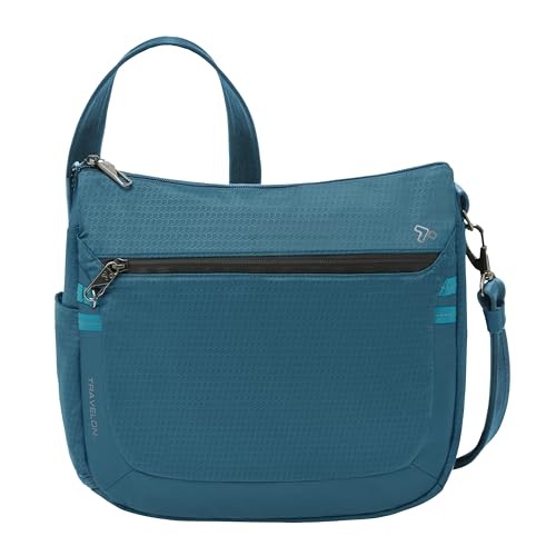 Travelon Anti-Theft Active Medium Crossbody Bag - color: Teal