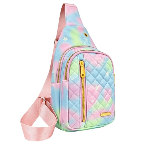 Aisijimo Small Sling Bag For Women Men Casual Crossbody Sling Backpack - color: 801s-bgreen