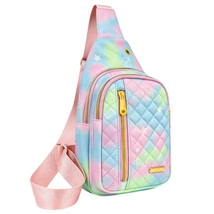 Aisijimo Small Sling Bag For Women Men Casual Crossbody Sling Backpack - color: 801s-bgreen