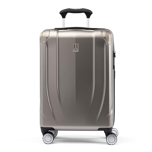 Travelpro Pathways 3 Hardside Carry-On Luggage Suitcase, Beige, 21-Inch - color: Champagne, size: Carry On 21 Inch