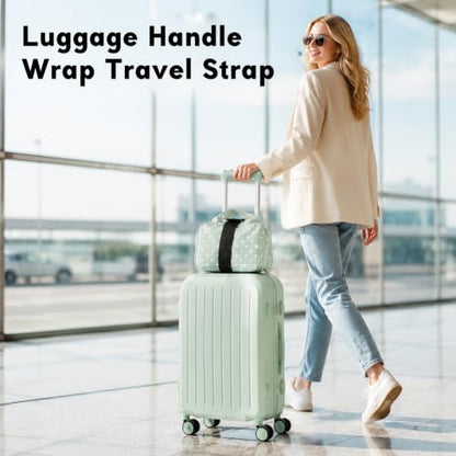 Heavy Duty Luggage Strap(4 Pack), Adjustable Luggage Straps for Travel Luggage Bag Closure, Easy Identification Travel Accessories, Black - color: Black
