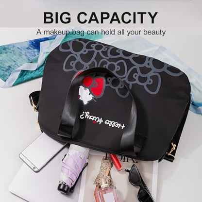 Vimanllie Travel Bag Large Waterproof Weekender Tote Bags for Women with Shoulder Strap, Polyester Luggage Sleeve Overnight - color: 2- Petal Bag-2