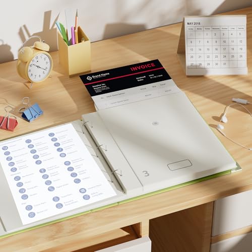 Important Document Organizer – Emergency File Folder Protect Your Family’s Legacy with 3-Ring and Label Pockets, Perfect for Home Office Filing and Gift Giving on Special Occasions - color: Green