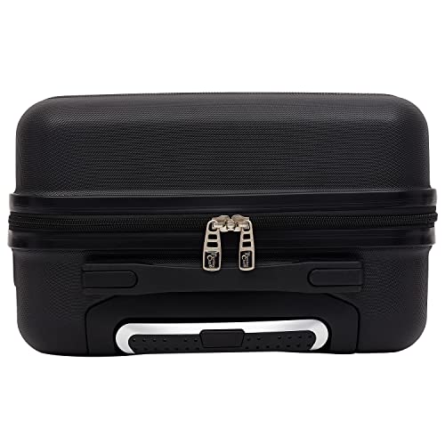 Travelers Club 22" Richmond Spinner Carry-On Luggage, Black - color: Black
