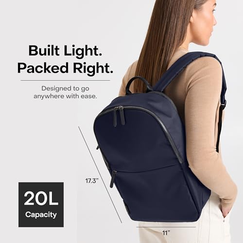 July Carry All Backpack, Water-Resistant, Multi Pocket - color: French Navy, size: 25L