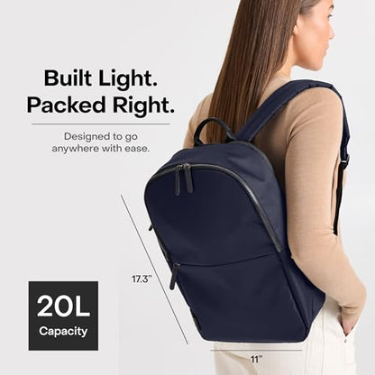 July Carry All Backpack, Water-Resistant, Multi Pocket - color: French Navy, size: 25L