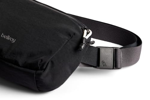 Bellroy Lite Belt Bag, Versatile Crossbody Sling - Black - color: Black