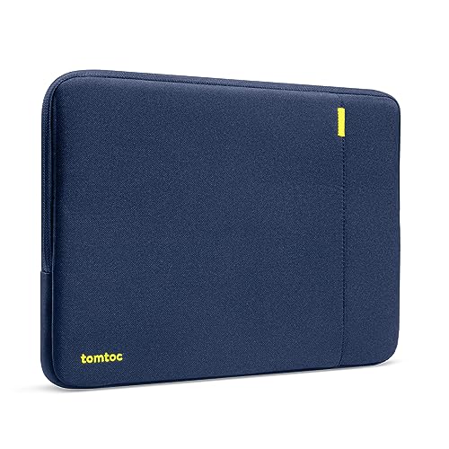 tomtoc 360° Protective Laptop Sleeve 13-inch MacBook Neo A3404 (2026) - color: Navy Blue, size: 13 Inch for New MacBook Neo