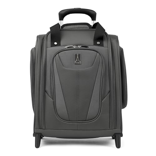 Travelpro Maxlite 5 Softside Carry-On Underseat Luggage, Grey, 15-Inch - color: Shadow Grey