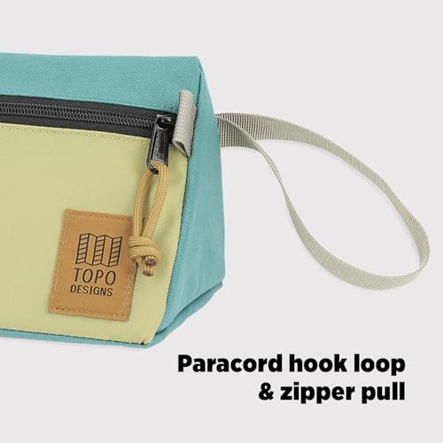 Topo Designs Dopp Kit Travel Toiletry Bag (Classic Blue/Bone White) - color: Classic Blue/Bone White
