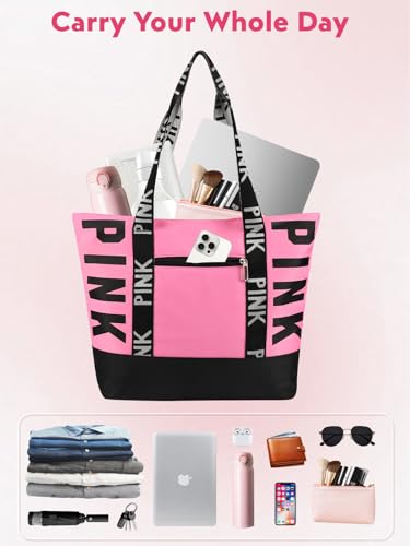 Waterproof Travel Tote Bag for Women, Beach Overnight Bag - color: Navy Blue