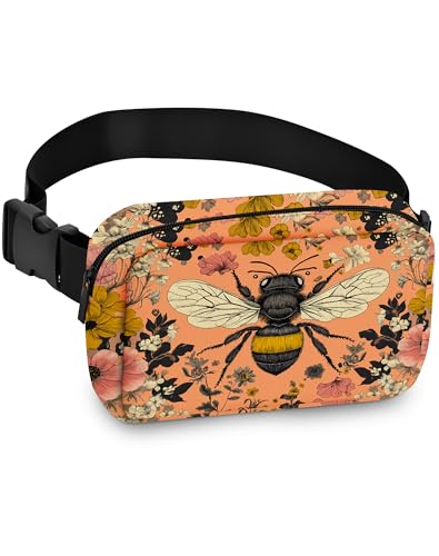 Bee Fanny Pack for Women Belt Bag
