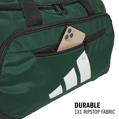 adidas Defender 5 Duffel Bag for Sports, Gym and Travel, Team Dark Green, OSFA | Premium, Sports, Gym, Travel - color: Team Dark Green/Small 42L, style: Small 42l