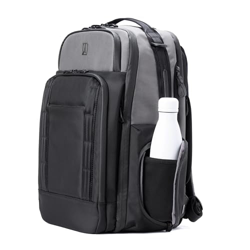 Travelpro Altitude Large Expandable Laptop Backpack, Grey, 30-36L - color: Falcon Grey