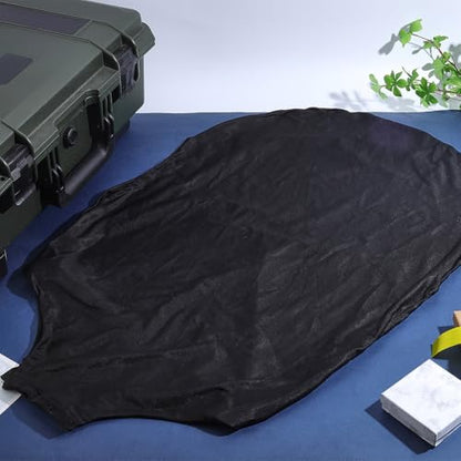 MAYJOYDIY Black Luggage Cover Suitcase Protector Travel Suitcase Cover Anti Scratch Luggage Protector Dust-Proof Washable Baggage Sleeve Fits 27-30 Inch Luggage (Size L) - size: L(27-30 Inch)