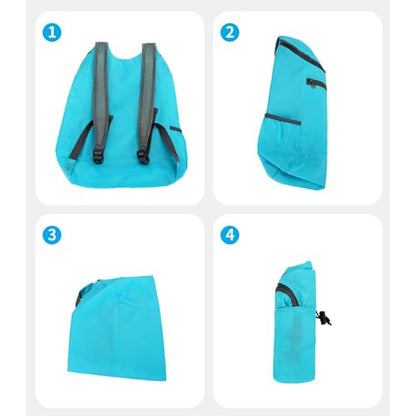 20L Hiking Daypack,Water Resistant Lightweight Packable Small Backpack for Travel Camping Outdoor,Royal Blue - color: Royal Blue