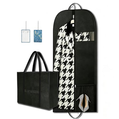 Coat Covers for Closet, 54-Inch Breathable Organizer for Uniforms - style: Garmentbag 54INCH 1 pack