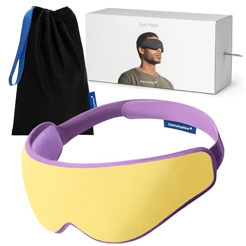 Ostrichpillow Eye Mask 3D Sleep Mask, 100% Blackout Pressure-Free, Washable - color: Daydream